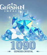 Genshin Impact – 1090 Genesis Crystals | Natychmiastowa Dostawa