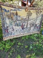 Maximilian PAŁACOWY ARRAS gobelin myśliwski 210x140 tapiseria ścienna