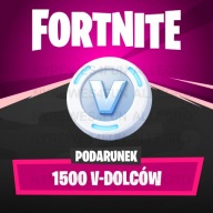 Fortnite 1500 V-dolców Gift Podarunek Skórka Skin Sklep PC XBOX PS V-dolce