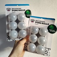Piłeczki do ping ponga świecące w ciemności glow in the dark 12 szt nowe
