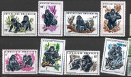 Rwanda xx B863 fauna małpy MNH VF