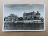 Pocztówka 1958 rok Malbork, zamek krzyżacki