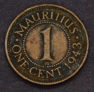 Mauritius - 1 cent 1943