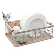 SUSZARKA KUCHENNA OCIEKACZ DO NACZYŃ STOJĄCA NA TALERZE KUBKI SZTUĆCE DUŻA