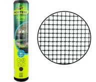 SIATKA PLASTIKOWA OGRODOWA OGRODZENIOWA CZARNA MOCNA DROBNE OCZKA 5M