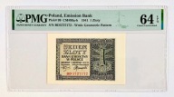 Banknot 1 złoty 1941 seria BD PMG 64 EPQ