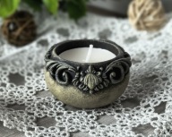 Świecznik na podgrzewacze - handmade