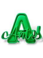 Napis 3D z imieniem wyjątkowa dekoracja do pokoju dziecka Antoś