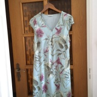 SUKIENKA BERKETEX (18)2XL-3XL KWIATY PODSZEWKA