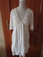 Śliczna sukienka tunika w stylu wiktoriańskim Bear EUR XL bawełniana