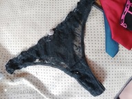 Majtki stringi przeźroczyste