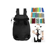 Plecak dla kota i psa regulowana torba transportowa kolor czarny