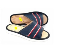 KAPCIE PANTOFLE DAMSKIE SKÓRA LACZKI Komfortowe Domowe 39