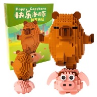 Klocki Kapibara Konstrukcyjne Świnka Ze Świnką Zestaw Klocków Figurka