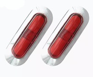 LAMPA OBRYSOWA LED NEON OBRYSÓWKA CZERWONA 12/24 V