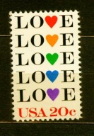 USA** WALENTYNKI Mi 1677