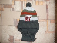 Czapka i szalik stan super R. 42 ~~_ Wyprzedaż _~~