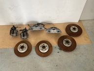 TARCZE ZACISKI PRZÓD TYŁ BMW 7 750i 4,4 V8