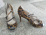 BODEN 38 eleganckie czółenka bez palca skóra nowe