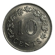 MALTA - 10 CENTS - 1972