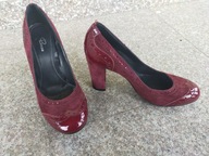 RIZZO nr 37-37,5 wygodne włoskie czółenka skóra