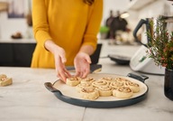 FORMA KAMIONKOWA płaska okrągła naczynie do pieczenia PETER THERMOMIX