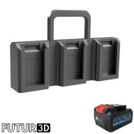 Transporter na sześć akumulatorów Erbauer 18V EXT DualVolt