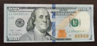 100 dolarów USD z gwiazdką 2009 r.