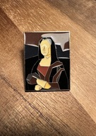 Pin przypinka jak Mona Lisa Leonardo da Vinci