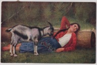 Kozy koza pasterka ok.1910r. J. Żenisek