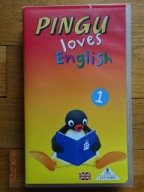 PINGU loves English 1 kaseta VHS