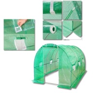 TUNEL FOLIOWY 7,5m2 OGRODOWY SZKLARNIA MOCNA KONSTRUKCJA FOLIAK 2,5x3x2m