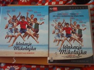 WAKACJE MIKOŁAJKA Wczasy nad morzem książka w twardej oprawie + film na DVD