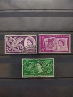 1958 Wielka Brytania - # S.G. 567 - 69 kas.