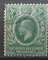 Anglia - Kolonie - Uganda luzak kas - 22/16