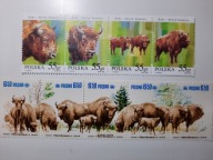 Fi 3481 - 3484 , 2608 -2612 ** - Żubry - Restytucja Żubra