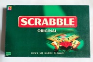 SCRABBLE ORGINAL CIEMBOZIELONE 51289, POLSKA EDYCJA, 100% KOMPLET, UNIKAT