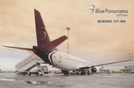 SAMOLOT - BOEING 737-400 - BLUE PANORAMA - WŁOCHY