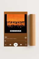 Plakat bez ramy 30x40cm Ból Szpaku rap sztuka | Pomysł na Prezent