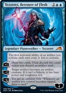 MTG Tezzeret, Betrayer of Flesh Mythic NEO planeswalker