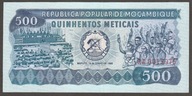 Mozambik 500 meticais 1980 - AA 00 - stan bankowy UNC