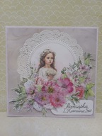 Kartka z okazji Pierwszej Komunii Świętej /2658 Szymon Soból