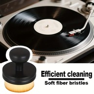 Pędzel do czyszczenia płyt winylowych - czarny lub brązowy