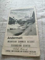 Szwajcaria Andermatt Luzern kolorowa panorama