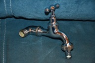 MOSIĘŻNY KRAN OGRODOWY 1/2 + KRANIK DO WĘŻA / ROZETKA