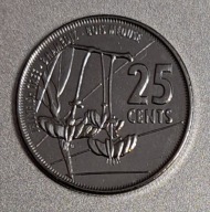 Seszele 25 centów, 2021r. BCM