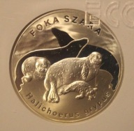 20 ZŁ ZŁOTYCH 2007 FOKA SZARA - STARY GRADING GCN PR70