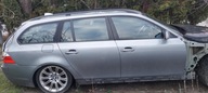 DRZWI PRAWE TYŁ TYLNE BMW E61 SILBERGRAU A08/7
