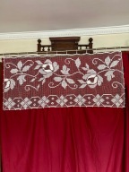 KOŁKOWA FIRANKA - LAMBREKIN - ZAZDROSKA 120X54