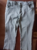 Spodnie Janina 50/52 w pasie 106 cm dżinsy jak nowe